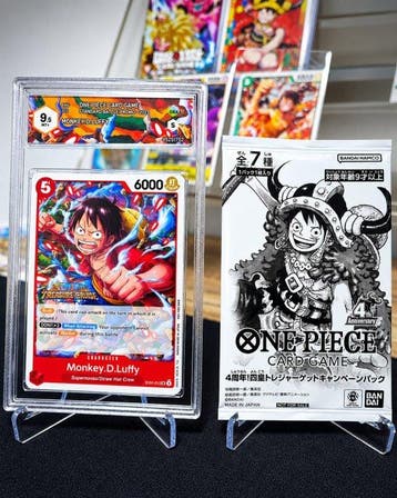 Bandai - 1 Graded card - One Piece - Monkey D. Luffy, Nieuw