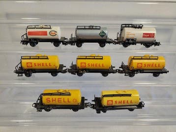 Märklin H0 - Modeltrein goederenwagon (8) - verschillende, Nieuw