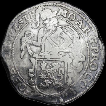 Nederland, Gelderland Leeuwendaalder 1633, Postzegels en Munten, Munten | Nederland