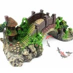 Aquarium Brug Decoratie Hars Prieel Rotstuin Ornament, Verzenden, Nieuw