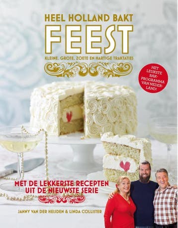 Heel holland bakt, feest! - Janny van der Heijden, Boeken, Kookboeken, Verzenden, Zo goed als nieuw, Janny van der Heijden