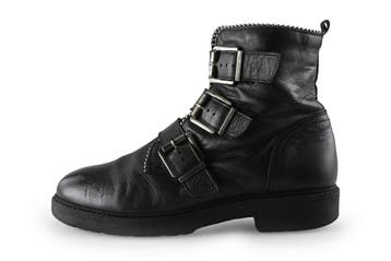 Sacha Biker boots in maat 40 Zwart, Kleding | Dames, Schoenen, Verzenden, Zwart, Overige typen, Zo goed als nieuw