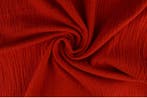 10 meter mousseline stof - Rood - Double gauze, 120 cm of meer, Ophalen of Verzenden, Katoen, Rood