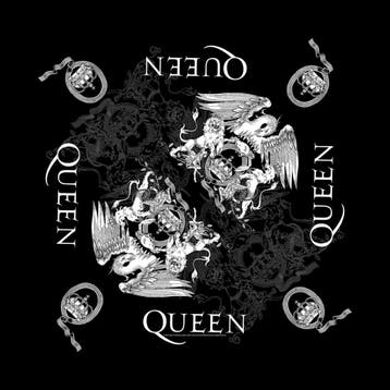 Queen - Crest - Bandana - officiële merchandise, Ophalen of Verzenden, Nieuw, Kleding