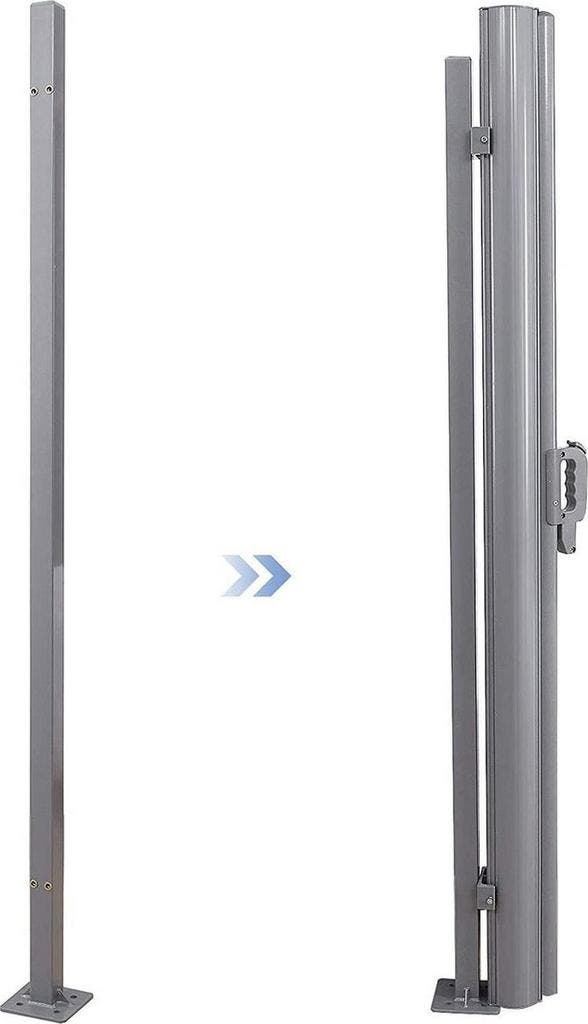 Songmics - staan paal voor windscherm / zonnescherm -, Tuin en Terras, Overige Tuin en Terras, Verzenden