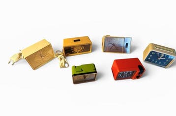 Tafel/bureauklokken (6) - junghans, Kienzle Diehl , Meister
