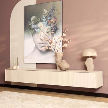 Zwevend tv meubel Madison Sand | 240 cm | Starfurn, Ophalen of Verzenden, Nieuw