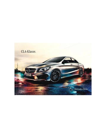 2013 MERCEDES BENZ CLA-KLASSE BROCHURE DUITS, Nieuw, Author