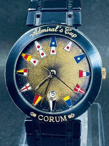 Corum - Admirals Cup - 99.810.31V552 - Heren - 1990-1999, Nieuw