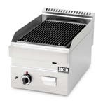HCB Lavagrill - 40 cm - 5,5 kW - aardgas - 650 series - RVS, Verzenden, Nieuw in verpakking, Overige typen