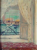 Mario Cortiello (1901-1970) - Finestra su Napoli