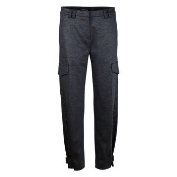 Cambio • grijze wollen pantalon Malou • 36, Cambio, Verzenden, Nieuw, Maat 36 (S)