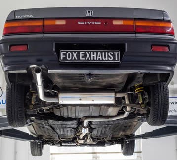 FOX Honda Civic 4 - ED3 einddemper dwars en voordemper - 1x6, Verzenden, Nieuw