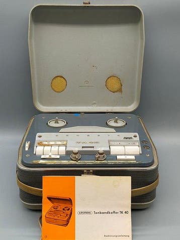 Grundig - TK 40 Draagbare bandrecorder, Nieuw