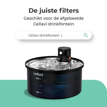 Cellavi 3 in 1 Waterfilters &amp; Filtersponsjes voor, Ophalen of Verzenden, Zo goed als nieuw