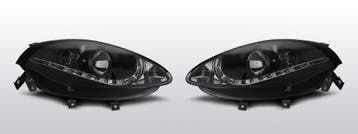 Koplampen Devil Eyes | geschikt voor Fiat Bravo II 2007 | zw, Verzenden