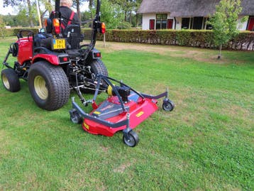 Majar mini cirkelmaaier, 3-mes, 120 cm achteruitworp, Tuin en Terras, Grasmaaiers, Ophalen of Verzenden, Nieuw