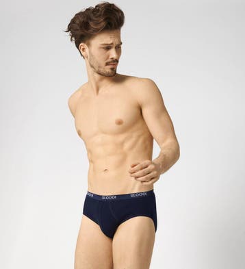 sloggi Maat L  men Basic Heren Midi slip - Night Blue, Verzenden