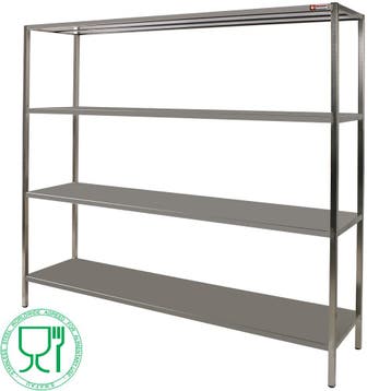 Stapelrek met 4 niveaus | 2000x400x1800(h)mm Diamond, Verzenden, Nieuw in verpakking