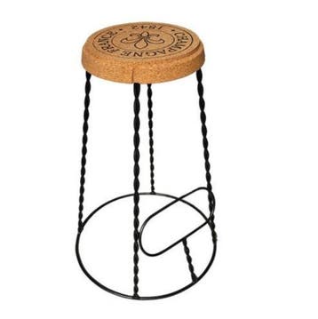 kurk tafel kruk - metalen frame - barkruk formaat XL, Ophalen of Verzenden, Nieuw