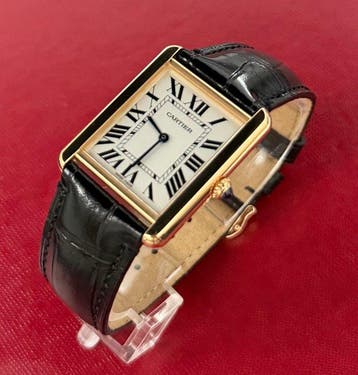 Cartier - Tank Solo XL Rose - 3167 - Heren - 2014, Nieuw