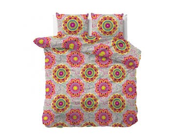 Sleeptime Elegance Lobna Roze - 240X200/220 + 2 x kussenslop, Nieuw
