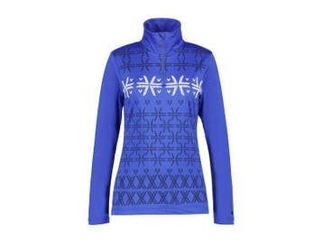 Luhta dames ski pully Ahjola blauw 362 m l xl, Nieuw, Trui