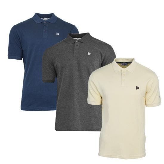 Donnay Donnay Heren - 3-Pack - Polo shirt Noah - Navy /, Kleding | Heren, Polo's, Nieuw, Verzenden