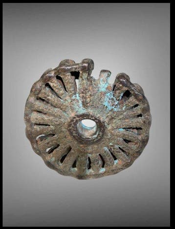 zonneketting Dogon - bronzen halsketting - Dogon - Mali
