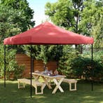 vidaXL Partytent Bordeauxrood 292 x 292 x 315 cm Oxford Stof, Verzenden, Nieuw, Partytent