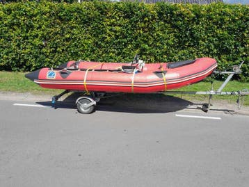 Rubberboot, Zodiac, MK2 Futura S, Rood, Nieuw