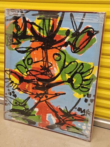 Acryl op karton, Marc Barendse, Nieuw