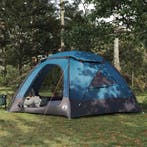 vidaXL Koepeltent met Verwijderbare Regenkap Blauw, Verzenden, Nieuw, Tot en met 2