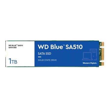 WD Blue SA510 1TB, M.2 SATA, Computers en Software, Harde schijven, Verzenden, Zo goed als nieuw