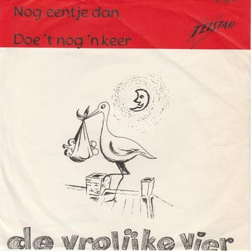 Single - De Vrolijke Vier - Nog Eentje Dan / Doe t Nog n K, Cd's en Dvd's, Verzenden, Nieuw in verpakking