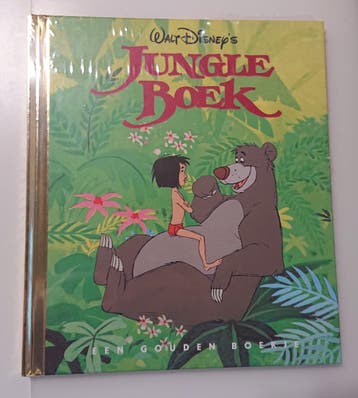 Disney - Jungle Boek - een gouden boekje - Disney, Boeken, Verzenden, Zo goed als nieuw, Disney