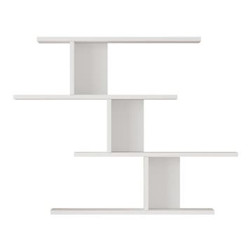 Wandrek Hökkomi 78x99x15 cm wit [en.casa], Huis en Inrichting, Woonaccessoires | Wandplanken en Boekenplanken, Verzenden, Nieuw