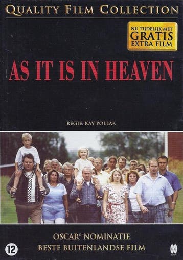 As It Is In Heaven (+bonusfilm) (Oh Happy Day), Verzenden, Nieuw in verpakking