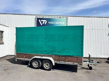 Veiling: Gesloten aanhangwagen Wijnhoven 410x185x195cm 2001, Ophalen, Gebruikt