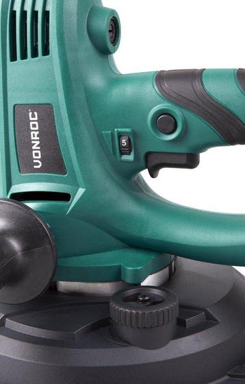 2dekans | VONROC DS501AC Schuurmachine – 750W – Ø180 mm, Doe-het-zelf en Verbouw, Ophalen of Verzenden, Zo goed als nieuw