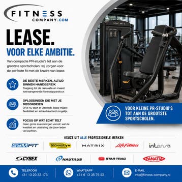 Fitnessapparatuur Leasen - Wij Bieden Alle Opties!, Ophalen of Verzenden, Nieuw