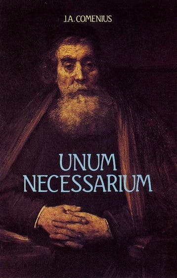 Unum nesessarium - Comenius, Boeken, Verzenden, Gelezen