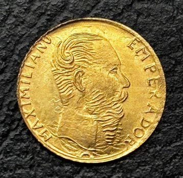 Mexico. Maximilian Peso - Edição La Moneta dORO più