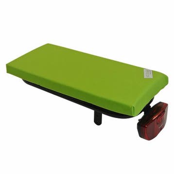 Hooodie Bagagedragerkussen Cushie Lime Solid, Verzenden, Nieuw