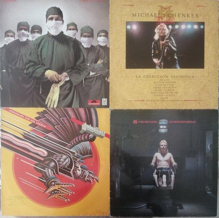 JUDAS PRIEST, RAINBOW, THE MICHAEL SCHENKER GROUP -, Cd's en Dvd's, Vinyl Singles
