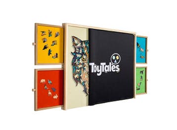 Hi Puzzelplaat met opberglades - met beschermdoek - voor, Verzenden, Nieuw