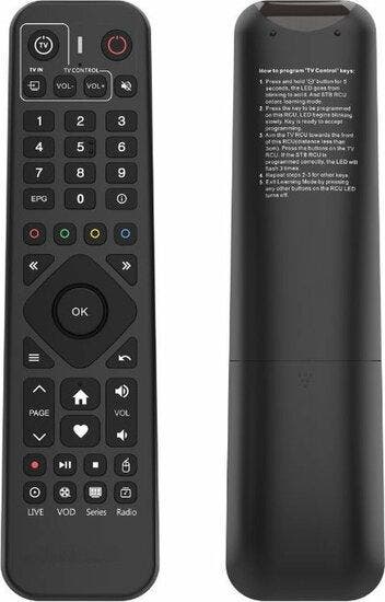 Qsmarters QS7 (+), Slim afstandsbediening - IR RCU, Verzenden, Nieuw