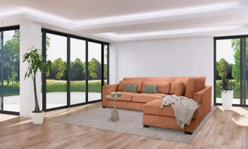 Loveseat Almere - loveseats - Cognac, Nieuw, Stof