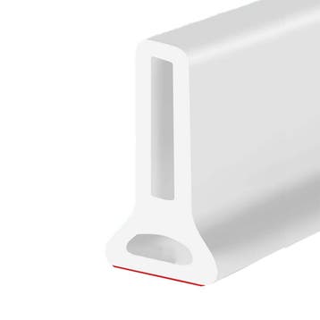 Waterkering - Siliconen - Wit - 1 Meter - Zelfklevende, Verzenden, Nieuw
