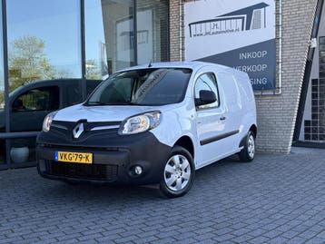Renault Kangoo Z.E. Maxi*KOOPACCU*A/C*CRUISE*CAMERA*, Automaat, Stof, Gebruikt, Zwart